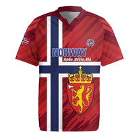 Custom Norway Football Rugby Jersey Come On Kongeriket Norge