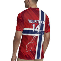 Custom Norway Football Rugby Jersey Come On Kongeriket Norge
