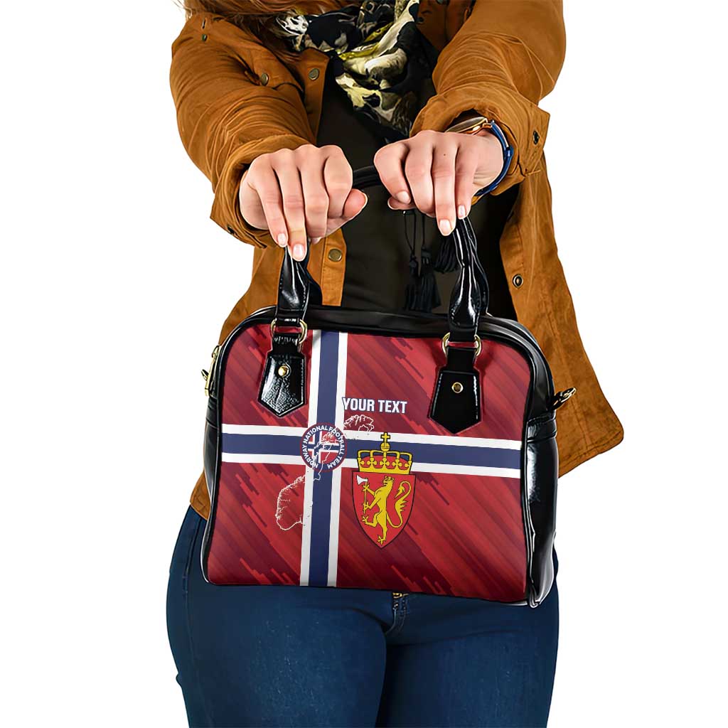 Custom Norway Football Shoulder Handbag Come On Kongeriket Norge