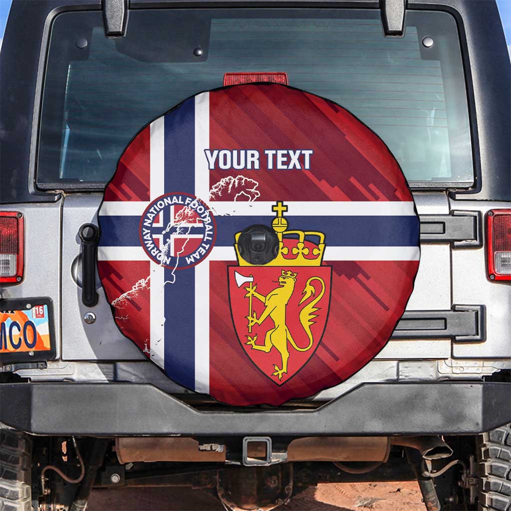 Custom Norway Football Spare Tire Cover Come On Kongeriket Norge