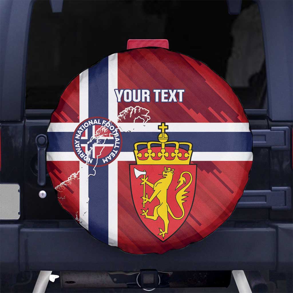 Custom Norway Football Spare Tire Cover Come On Kongeriket Norge