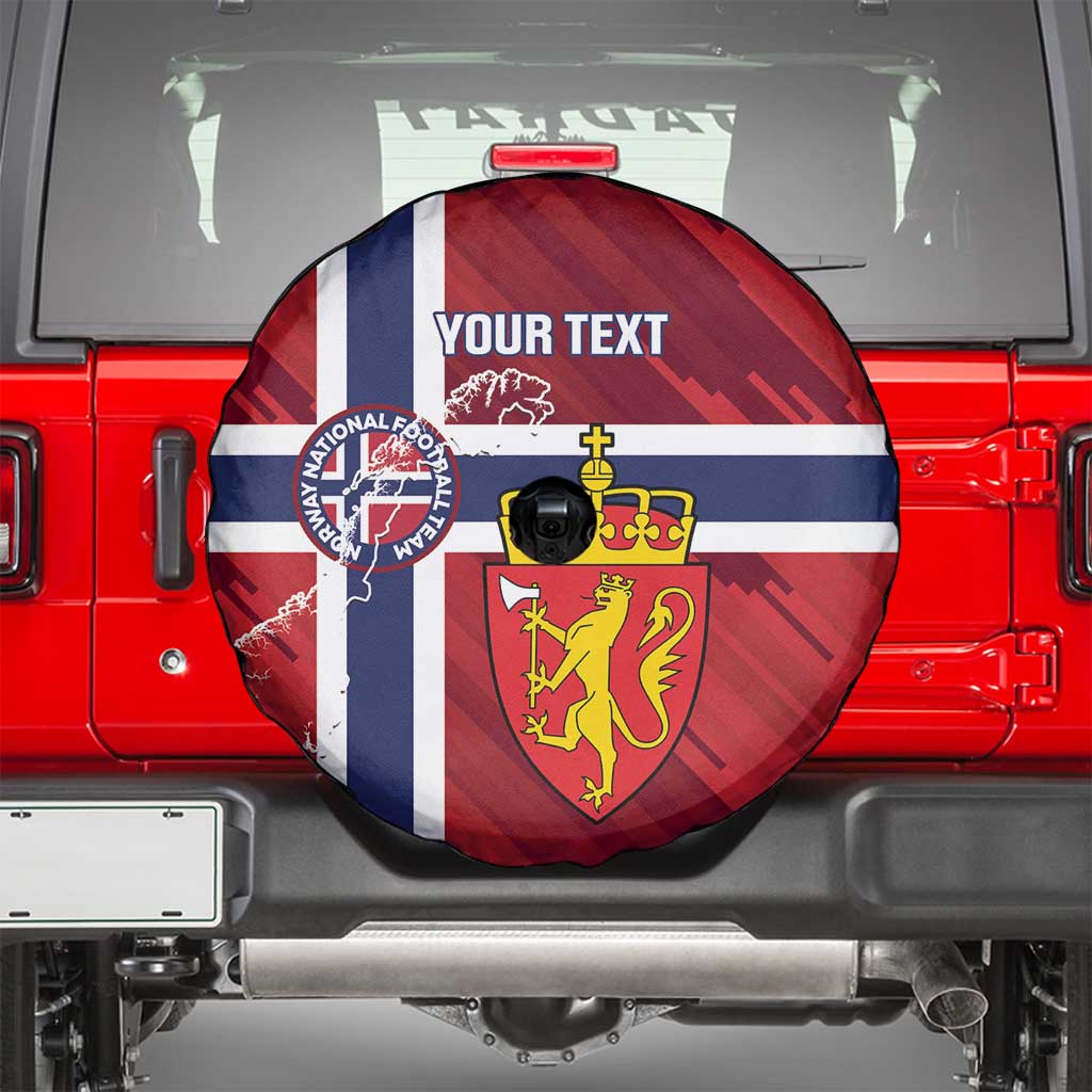 Custom Norway Football Spare Tire Cover Come On Kongeriket Norge