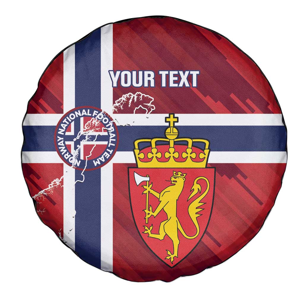 Custom Norway Football Spare Tire Cover Come On Kongeriket Norge