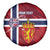 Custom Norway Football Spare Tire Cover Come On Kongeriket Norge