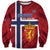 Custom Norway Football Sweatshirt Come On Kongeriket Norge