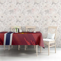 Custom Norway Football Tablecloth Come On Kongeriket Norge