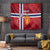 Custom Norway Football Tapestry Come On Kongeriket Norge