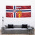 Custom Norway Football Tapestry Come On Kongeriket Norge