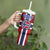 Custom Norway Football Tumbler With Handle Come On Kongeriket Norge