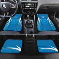Custom Israel Football Car Mats Come On Sky Blue and Whites