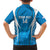 Custom Israel Football Kid Hawaiian Shirt Come On Sky Blue and Whites