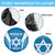 Custom Israel Football Spare Tire Cover Come On Sky Blue and Whites