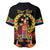 Custom Eritrea Martyrs' Day Baseball Jersey 20 June Shida Shoes With Candles - Black - Wonder Print Shop