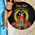 Custom Eritrea Martyrs' Day Beach Blanket 20 June Shida Shoes With Candles - Black