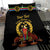 Custom Eritrea Martyrs' Day Bedding Set 20 June Shida Shoes With Candles - Black - Wonder Print Shop