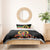 Custom Eritrea Martyrs' Day Bedding Set 20 June Shida Shoes With Candles - Black - Wonder Print Shop