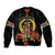 Custom Eritrea Martyrs' Day Bomber Jacket 20 June Shida Shoes With Candles - Black - Wonder Print Shop