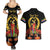 Custom Eritrea Martyrs' Day Couples Matching Summer Maxi Dress and Hawaiian Shirt 20 June Shida Shoes With Candles - Black - Wonder Print Shop