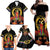 Custom Eritrea Martyrs' Day Family Matching Off Shoulder Maxi Dress and Hawaiian Shirt 20 June Shida Shoes With Candles - Black - Wonder Print Shop