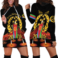 Custom Eritrea Martyrs' Day Hoodie Dress 20 June Shida Shoes With Candles - Black - Wonder Print Shop