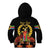Custom Eritrea Martyrs' Day Kid Hoodie 20 June Shida Shoes With Candles - Black - Wonder Print Shop