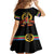 Custom Eritrea Martyrs' Day Kid Short Sleeve Dress 20 June Shida Shoes With Candles - Black - Wonder Print Shop