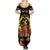 Custom Eritrea Martyrs' Day Summer Maxi Dress 20 June Shida Shoes With Candles - Black - Wonder Print Shop
