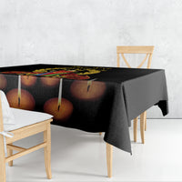 Custom Eritrea Martyrs' Day Tablecloth 20 June Shida Shoes With Candles - Black - Wonder Print Shop