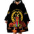 Custom Eritrea Martyrs' Day Wearable Blanket Hoodie 20 June Shida Shoes With Candles - Black - Wonder Print Shop