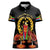 Custom Eritrea Martyrs' Day Women Polo Shirt 20 June Shida Shoes With Candles - Black - Wonder Print Shop