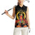 Custom Eritrea Martyrs' Day Women Sleeveless Polo Shirt 20 June Shida Shoes With Candles - Black - Wonder Print Shop