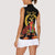 Custom Eritrea Martyrs' Day Women Sleeveless Polo Shirt 20 June Shida Shoes With Candles - Black - Wonder Print Shop