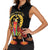 Custom Eritrea Martyrs' Day Women Sleeveless Polo Shirt 20 June Shida Shoes With Candles - Black - Wonder Print Shop