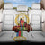 Custom Eritrea Martyrs' Day Back Car Seat Cover 20 June Shida Shoes With Candles - White - Wonder Print Shop