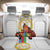 Custom Eritrea Martyrs' Day Back Car Seat Cover 20 June Shida Shoes With Candles - White - Wonder Print Shop