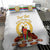 Custom Eritrea Martyrs' Day Bedding Set 20 June Shida Shoes With Candles - White - Wonder Print Shop