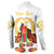Custom Eritrea Martyrs' Day Button Sweatshirt 20 June Shida Shoes With Candles - White - Wonder Print Shop