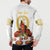 Custom Eritrea Martyrs' Day Button Sweatshirt 20 June Shida Shoes With Candles - White - Wonder Print Shop