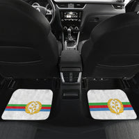 Custom Eritrea Martyrs' Day Car Mats 20 June Shida Shoes With Candles - White - Wonder Print Shop