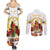 Custom Eritrea Martyrs' Day Couples Matching Summer Maxi Dress and Long Sleeve Button Shirt 20 June Shida Shoes With Candles - White - Wonder Print Shop
