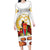 Custom Eritrea Martyrs' Day Family Matching Long Sleeve Bodycon Dress and Hawaiian Shirt 20 June Shida Shoes With Candles - White - Wonder Print Shop