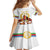 Custom Eritrea Martyrs' Day Family Matching Off Shoulder Maxi Dress and Hawaiian Shirt 20 June Shida Shoes With Candles - White - Wonder Print Shop
