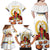 Custom Eritrea Martyrs' Day Family Matching Off Shoulder Maxi Dress and Hawaiian Shirt 20 June Shida Shoes With Candles - White - Wonder Print Shop