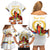 Custom Eritrea Martyrs' Day Family Matching Off Shoulder Short Dress and Hawaiian Shirt 20 June Shida Shoes With Candles - White - Wonder Print Shop
