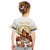 Custom Eritrea Martyrs' Day Kid T Shirt 20 June Shida Shoes With Candles - White - Wonder Print Shop