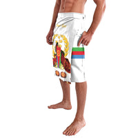 Custom Eritrea Martyrs' Day Lavalava 20 June Shida Shoes With Candles - White - Wonder Print Shop