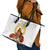 Custom Eritrea Martyrs' Day Leather Tote Bag 20 June Shida Shoes With Candles - White - Wonder Print Shop