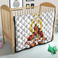 Custom Eritrea Martyrs' Day Quilt 20 June Shida Shoes With Candles - White - Wonder Print Shop