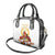 Custom Eritrea Martyrs' Day Shoulder Handbag 20 June Shida Shoes With Candles - White