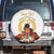 Custom Eritrea Martyrs' Day Spare Tire Cover 20 June Shida Shoes With Candles - White - Wonder Print Shop